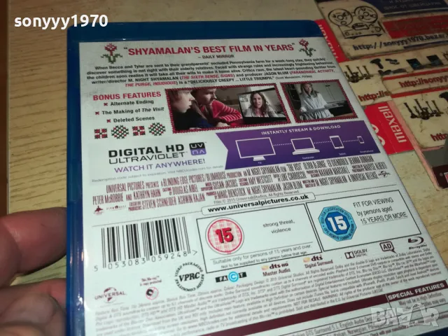 THE VISIT BLU-RAY DISC 3004252121, снимка 13 - Blu-Ray филми - 50101436