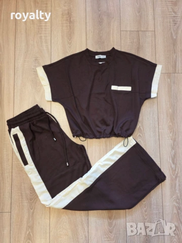 Нов Дамски Комплект Различни Цветове , снимка 2 - Спортни екипи - 53998064