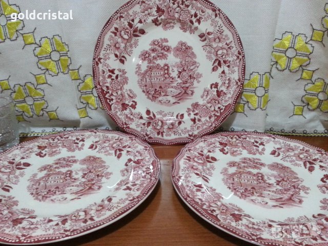 Английски порцелан чинии, снимка 9 - Антикварни и старинни предмети - 44466031
