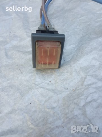Ключ светещ червен влагозащитен за бойлер Теси, снимка 5 - Бойлери - 37485473