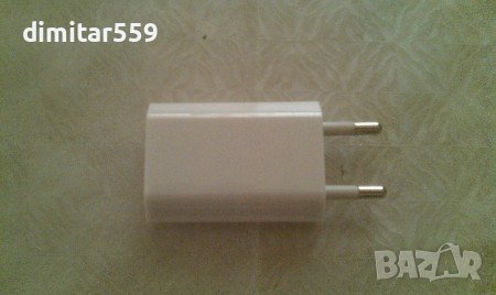 Apple USB Power Adapter - захранване за iPhone и iPod, снимка 1 - Зарядни за кола - 40274852