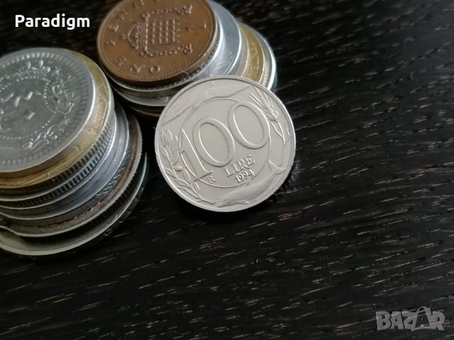 Монета - Италия - 100 лири | 1994г.