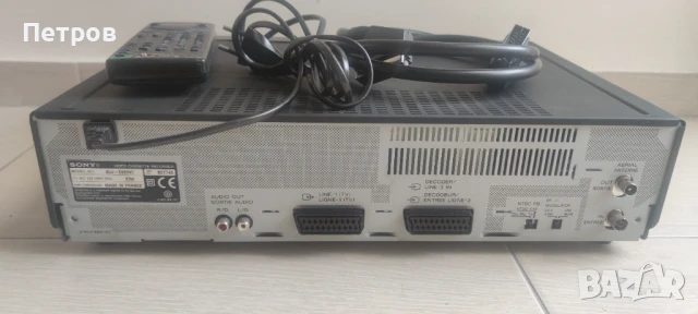 Видео SONY VHS , снимка 3 - Плейъри, домашно кино, прожектори - 48944120