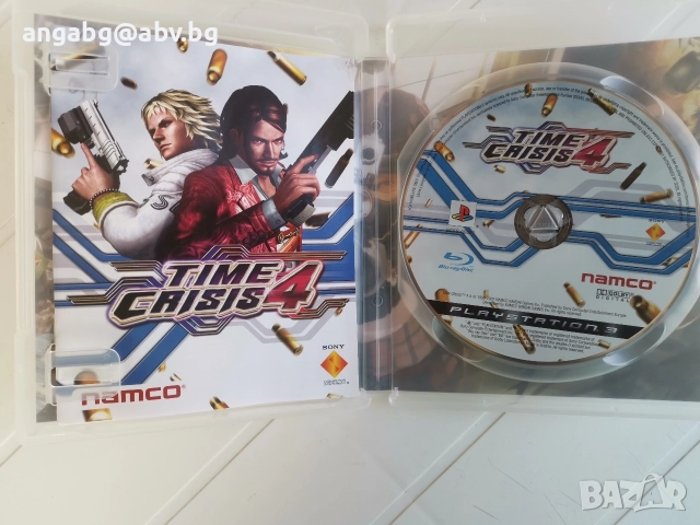 Time Crisis 4 Includes G-CON tm3, снимка 9 - Игри за PlayStation - 56309597