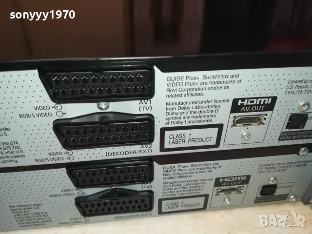 panasonic dmr-eh545 hdd/dvd x2-внос swiss 2202251719, снимка 14 - Плейъри, домашно кино, прожектори - 49235753