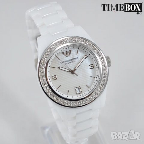 Emporio Armani AR1426 Ceramica Leo. Нов дамски часовник, снимка 3 - Дамски - 38751000