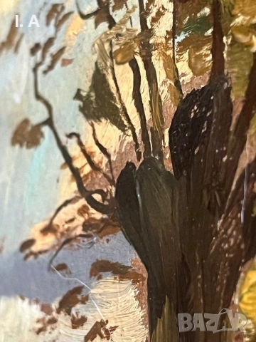 Картина на Ф. Денеке, снимка 4 - Картини - 53882199