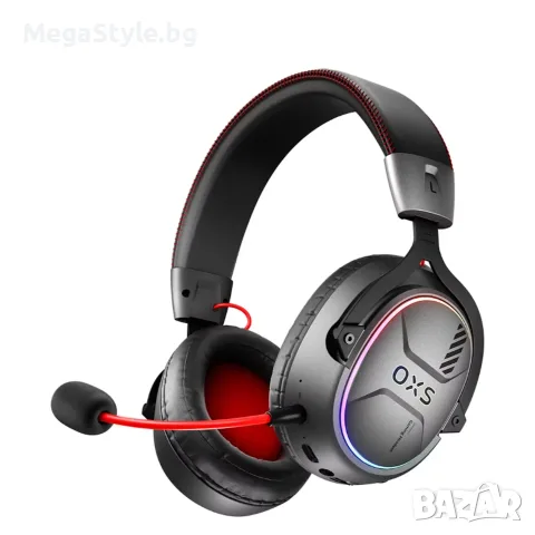Безжични геймърски слушалки OXS Storm G2, 7.1 виртуален съраунд звук, 3 режима на еквалайзер, снимка 2 - Bluetooth слушалки - 55748191