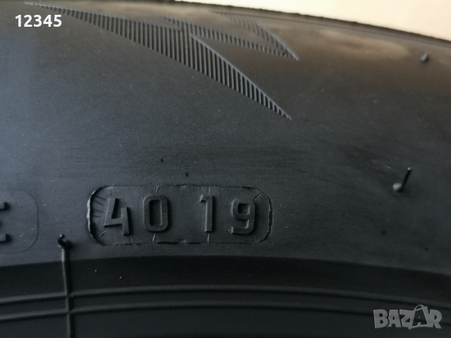 235/55R17 bridgestone dot 2020-№239, снимка 8 - Гуми и джанти - 44585352