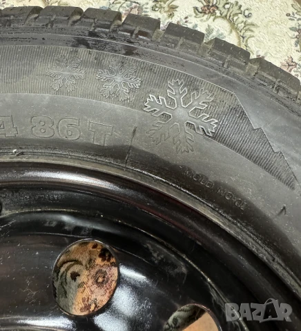 4бр КОМПЛЕКТ ЗИМНИ ГУМИ 14 ЦОЛОВИ СТОМАНЕНИ ДЖАНТИ и ТАСОВЕ FORD 185 65 14 Orium 601 185/65/14 R14, снимка 14 - Гуми и джанти - 50857711