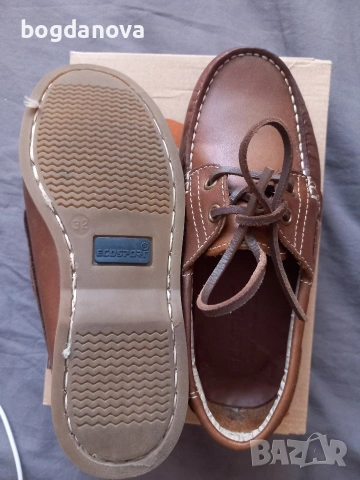 Затворени детски обувки от естествена кожа, снимка 3 - Детски обувки - 53998452