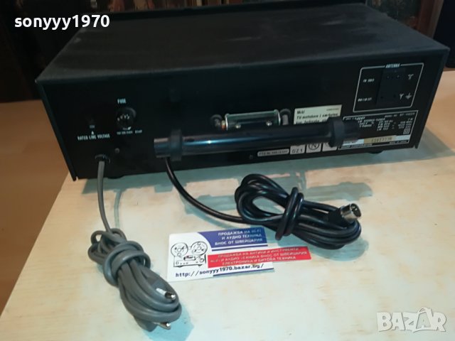SHARP ST-1122H STEREO TUNER MADE IN JAPAN-ВНОС SWISS 2703231739, снимка 11 - Ресийвъри, усилватели, смесителни пултове - 40156215