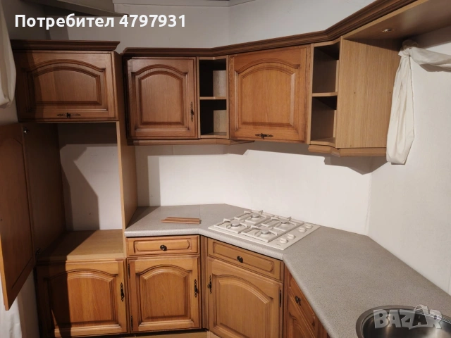Чисто нова кухня с вратички от дъбов масив и уреди , снимка 6 - Кухни - 54206935