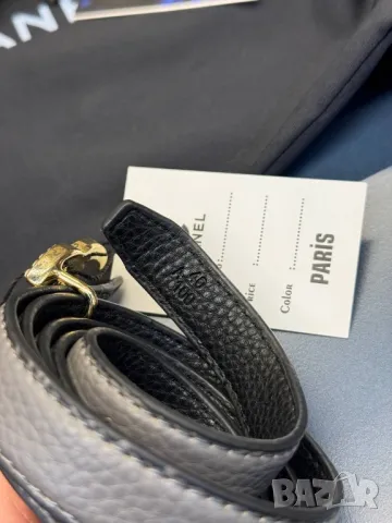 колани от естествена кожа в кутия 2см chanel , снимка 3 - Колани - 50415870