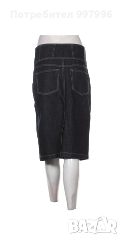 дънкова пола М-Л размер, снимка 2 - Поли - 52919757