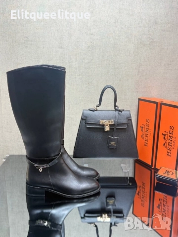 ботуши hermes , снимка 3 - Дамски ботуши - 52237243