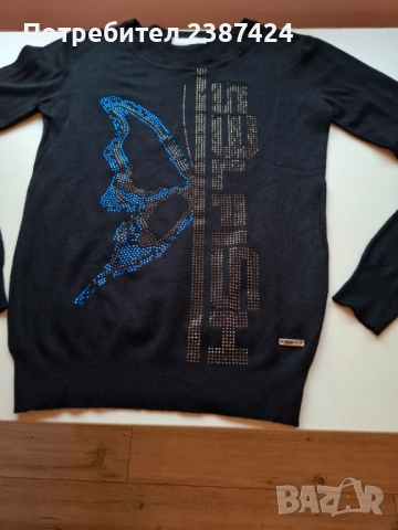 Нова дамска блуза от фино плетиво 