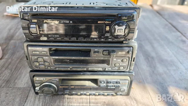 Sony, Pioneer. радио касетофон. 