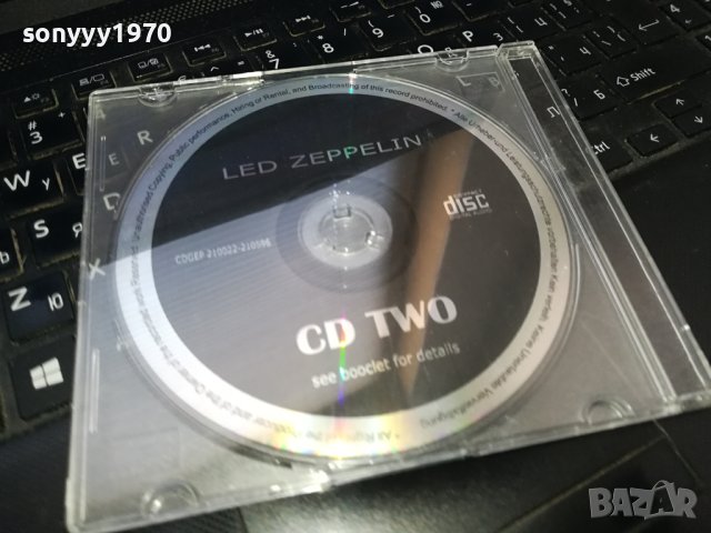 LED ZEPPELIN CD 2202240950, снимка 2 - CD дискове - 44412629