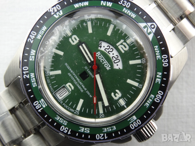 ВОСТОК АМФИБИЯ АВТОМАТИЧЕН- "Турист" ref: 14053Б, снимка 6 - Мъжки - 48898708