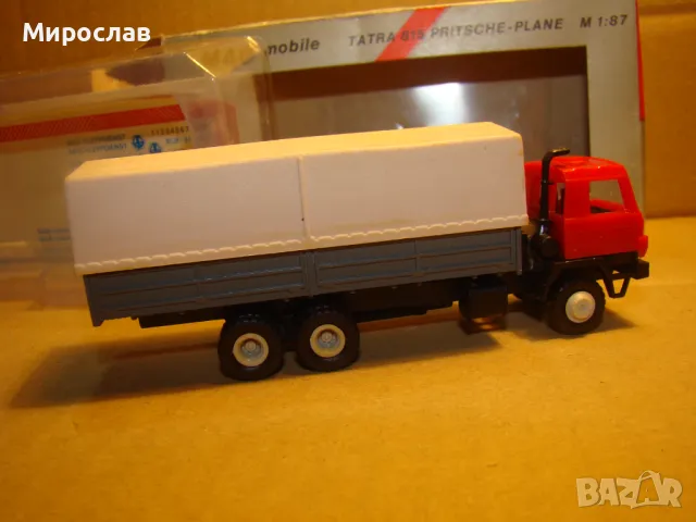 MAB H0 1/87 TATRA КАМИОН МОДЕЛ КОЛИЧКА ИГРАЧКА, снимка 6 - Колекции - 48975251