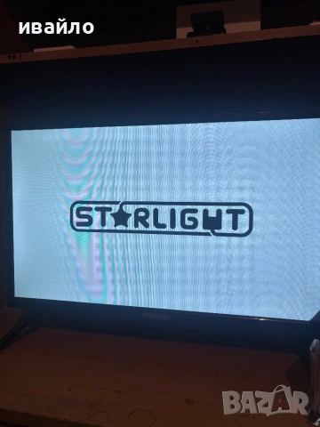 Телевизор starlight 24 инча ползван около половин година ! 