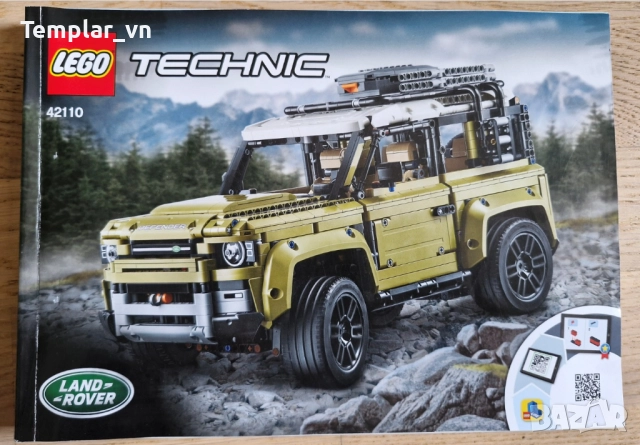LEGO Technics Land Rover Defender 42110 +Книжка, снимка 9 - Конструктори - 51624485
