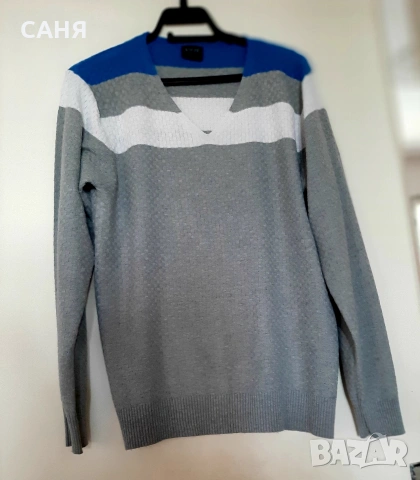 мъжки блузи и Дебел,стегнат пуловерS-M , снимка 8 - Пуловери - 53121984