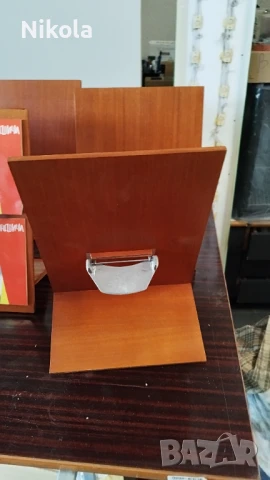 Меню дървена стойка - Дисплей за мхоголистово меню 23/34см, снимка 9 - Обзавеждане за заведение - 51173517