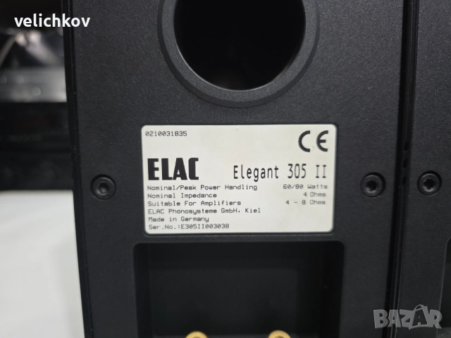 🔥 ELAC Elegant 305 II – Звук, който тресе!, снимка 7 - Тонколони - 51461114