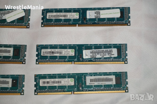 28 броя RAM ПАМЕТ DDR2 512MB/DDR3 2GB/1GB Тествана и Работеща за Настолен Компютър, снимка 9 - RAM памет - 51956370
