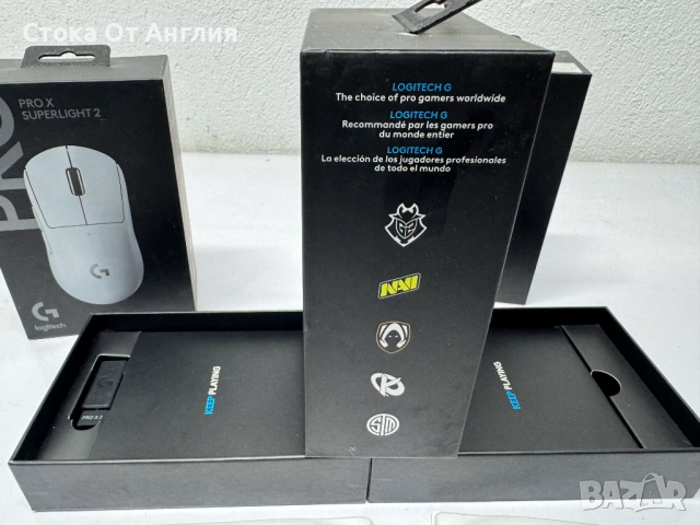 Мишка геймърска Logitech PRO X Superlight 2 / бяла, снимка 10 - Клавиатури и мишки - 49975092