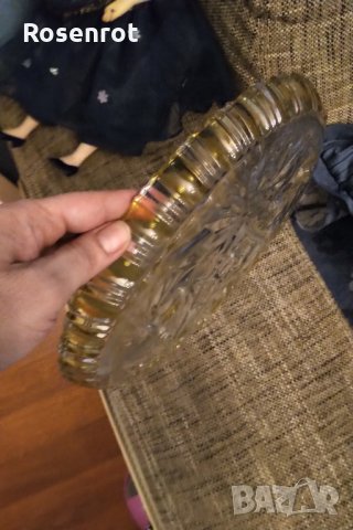 Бохемия кристален поднос  разпродажба , снимка 5 - Прибори за хранене, готвене и сервиране - 30274260