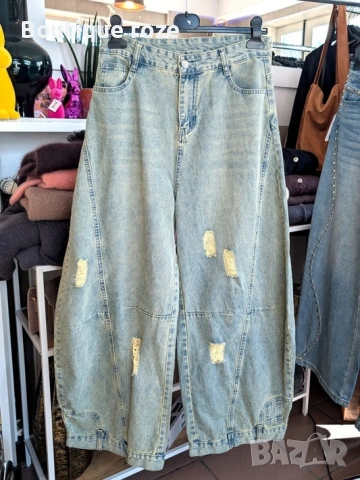 дамски балон дънки 