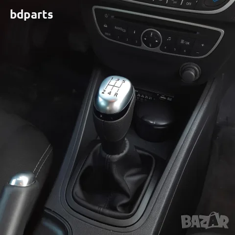 Топка за скоростен лост, Renault, Clio 4 IV MK4, 5 скорости, Сив мат, снимка 2 - Части - 56141446