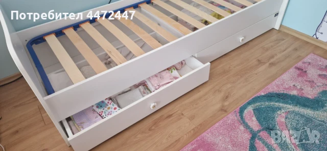 Детско легло Лорели с подматрачна рамка, снимка 8 - Спални и легла - 51402541