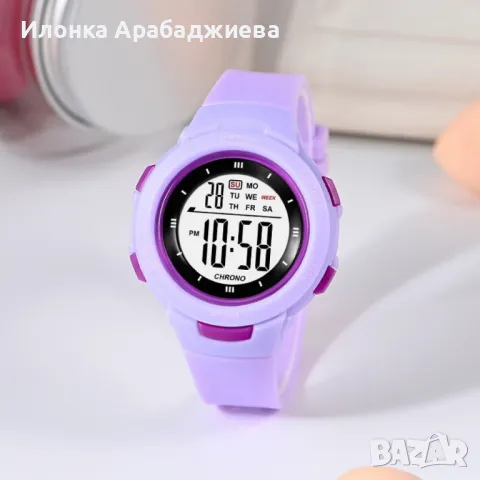 Детски моден часовник с дигитален дисплей, водоустойчив, снимка 5 - Детски - 49927627