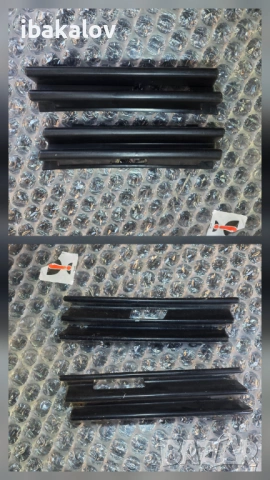 Решетки за броня за Mercedes w140 преди и след фейса