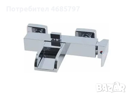 Модерен, дизайнерски смесител за душ/вана, снимка 4 - Смесители - 52826987