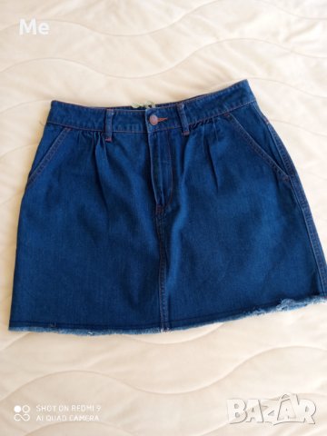 ZARA Trafaluc нова дънкова пола, ХС