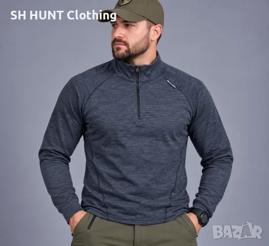NORHEIM Thermo 70% Merino Wool размер XL термо блуза 70% Мерино вълна - 2956