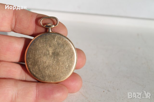 Златен джобен Лонгинес 18К , снимка 3 - Мъжки - 35344123