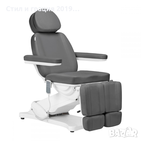 Стол за педикюр Sillon Classic (3 мотора) - сива/бяла, снимка 6 - Педикюр и маникюр - 44528267