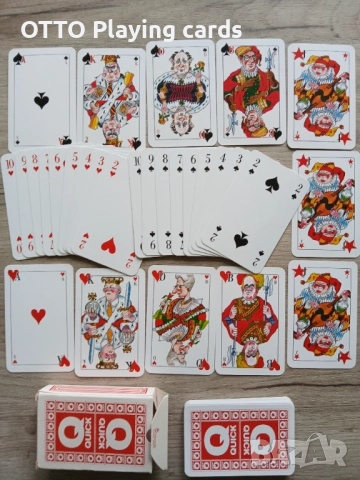 Стари карти за игра, снимка 2 - Карти за игра - 51894814