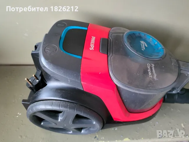 Прахосмукачка Philips power pro compact, снимка 2 - Прахосмукачки - 49546978