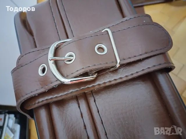 Три броя туристически куфара аристократичен ретро стил нови, снимка 10 - Куфари - 48276434