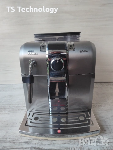 Кафеавтомат - робот Saeco SYNTIA inox - бяла, снимка 2 - Кафемашини - 53038911