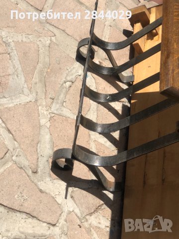 продавам поставка за вестници със масичка от ковано желязо, снимка 5 - Други - 38076196