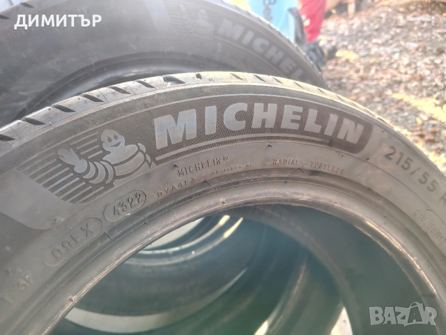 4бр.летни гуми MICHELIN 215 55 17 DOT22 цена за брой, снимка 6 - Гуми и джанти - 53904522