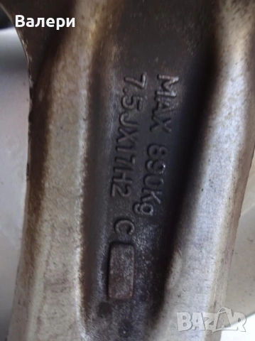 Алуминиеви джанти за Honda Accord , снимка 4 - Гуми и джанти - 53108172